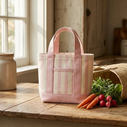 Pastel Tote Bag Set of 4 – Durable & Reusable